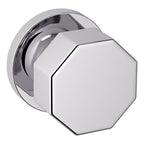 Baldwin Hardware Perilla 5073 con Roseta 5046 — Cromo pulido — Dummy completo