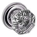 Baldwin Hardware Perilla 5080 Fillmore con Roseta 5048 — Cromo pulido — Privacidad