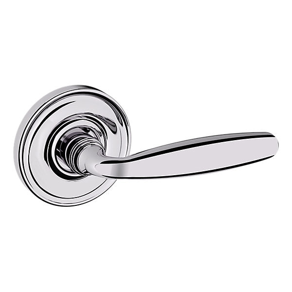 Baldwin Hardware Manija 5106 con Roseta 5048 — Cromo pulido — Dummy completo