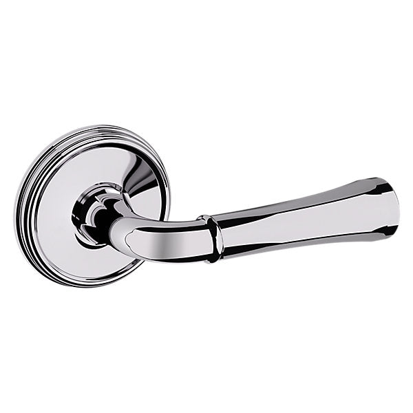 Baldwin Hardware Manija 5113 con Roseta 5078 — Cromo pulido — Paso