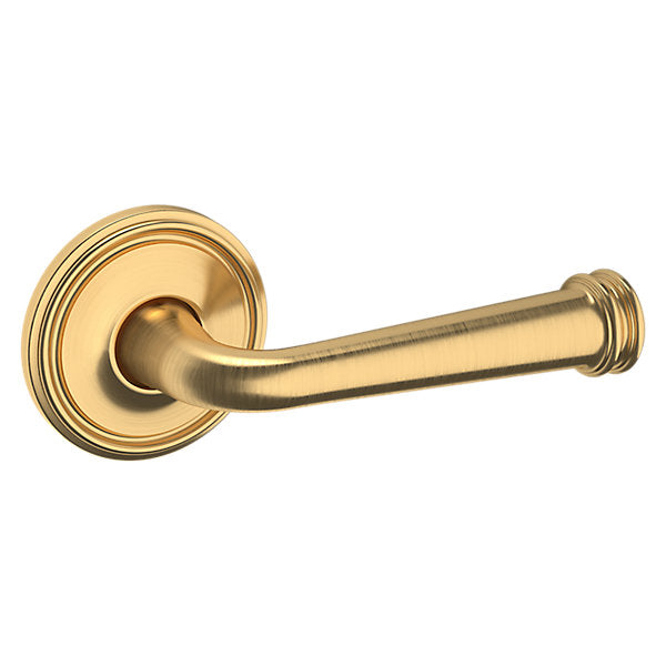 Baldwin Hardware Manija 5116 con Roseta 5070 — Latón satinado Lifetime — Paso