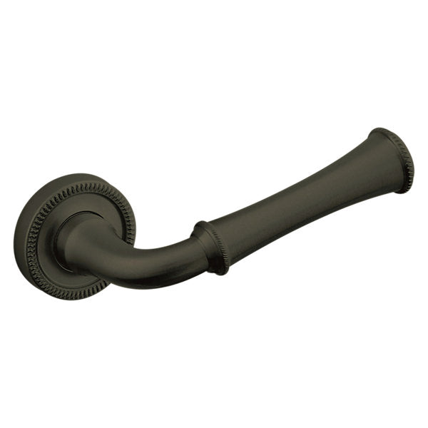 Baldwin Hardware Manija 5118 con Roseta 5076 — Negro satinado — Dummy completo