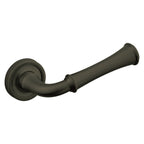 Baldwin Hardware Manija 5118 con Roseta 5076 — Negro satinado — Dummy completo