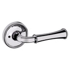 Baldwin Hardware Manija 5118 con Roseta 5076 — Cromo pulido — Privacidad
