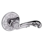 Baldwin Hardware Manija 5121 con Roseta R012 — Cromo pulido — Dummy completo