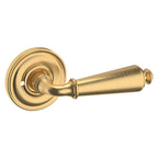 Baldwin Hardware Manija 5125 con Roseta 5048 — Latón satinado Lifetime — Privacidad