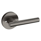 Baldwin Hardware Manija 5137 con Roseta 5046 — Níquel grafito Lifetime — Privacidad