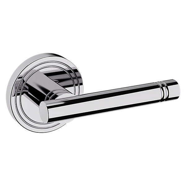 Baldwin Hardware Manija 5138 con Roseta 5047 — Cromo pulido — Dummy completo