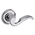 Baldwin Hardware Manija 5152 con Roseta 5017 — Cromo pulido — Dummy completo