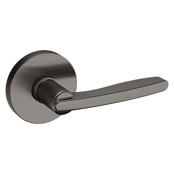 Baldwin Hardware Manija 5164 con Roseta 5046 — Níquel grafito Lifetime — Paso