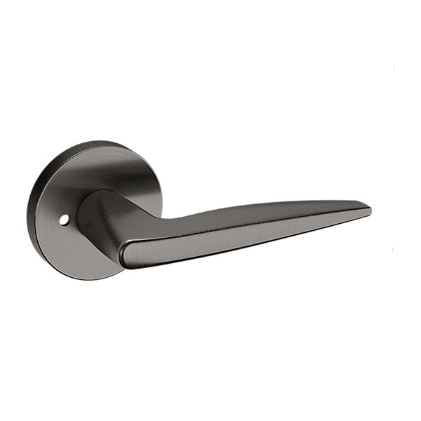 Baldwin Hardware Manija 5166 con Roseta 5046 — Níquel grafito Lifetime — Privacidad
