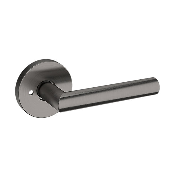 Baldwin Hardware Manija 5173 con Roseta 5046 — Níquel grafito Lifetime — Privacidad