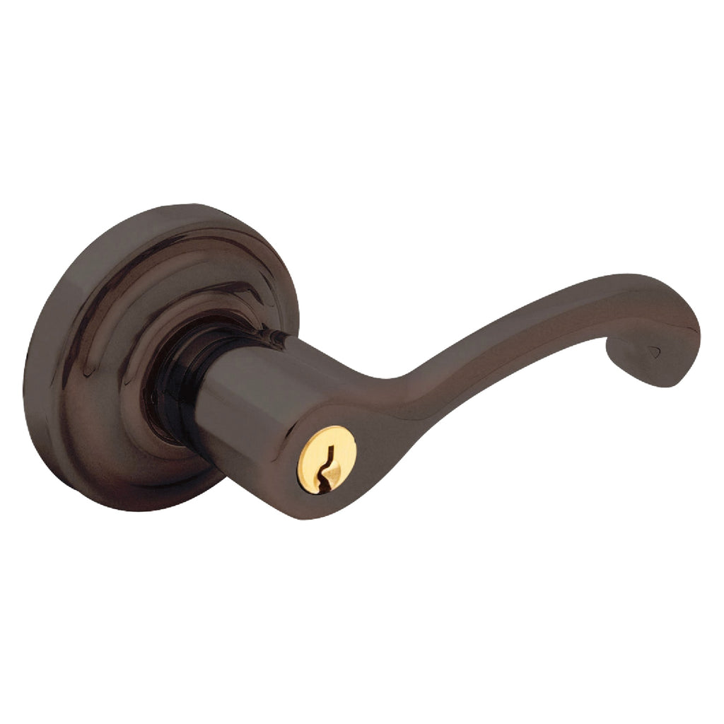 Baldwin Hardware Juego de Entrada con Llave 5245 — Manija Classic con Roseta Clásica — Bronce veneciano