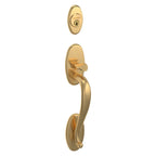Baldwin Hardware Juego de Entrada Mortise 6560 Lexington — Latón satinado Lifetime