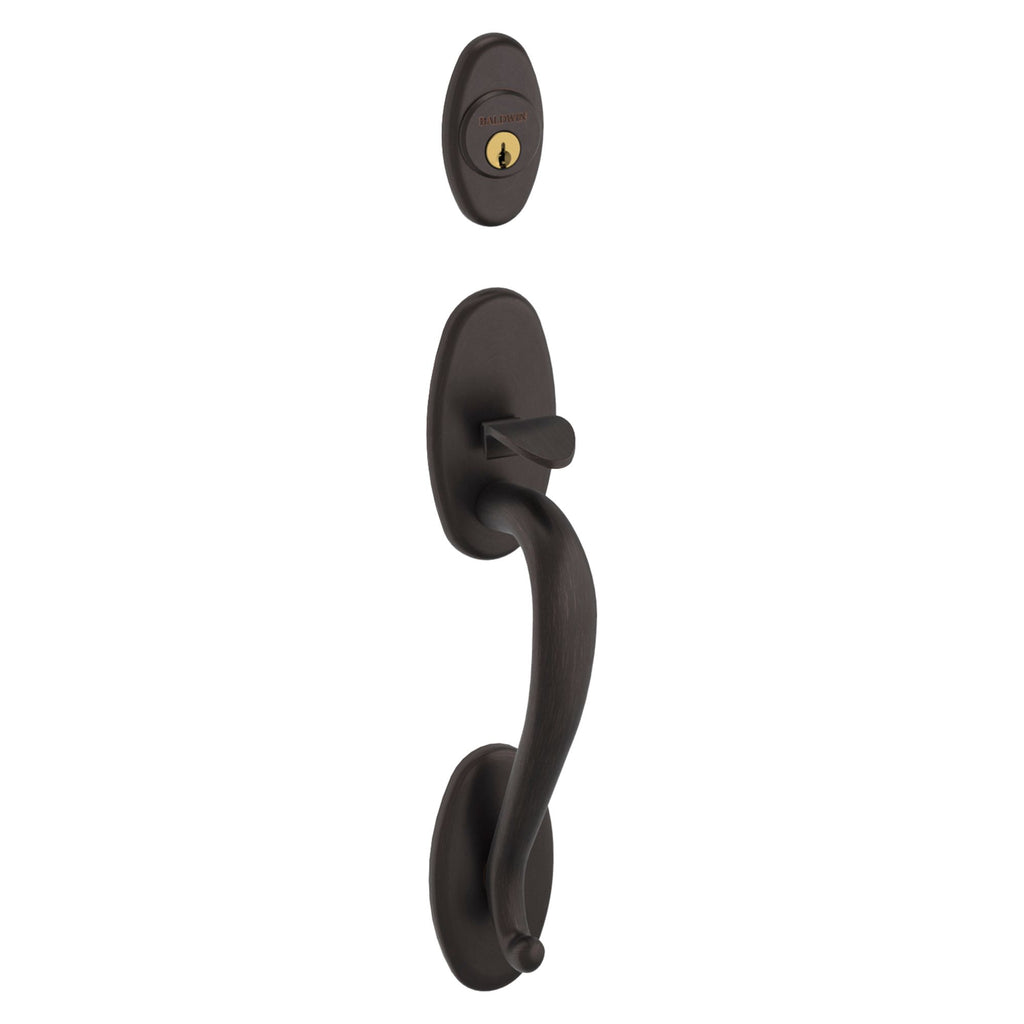 Baldwin Hardware Juego de Entrada Mortise 6560 Lexington — Bronce veneciano