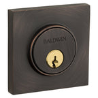 Baldwin Hardware Cerrojo 8220 Contemporary Square — Bronce veneciano