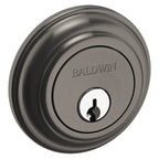 Baldwin Hardware Cerrojo 8231 Patio Function — Níquel grafito Lifetime
