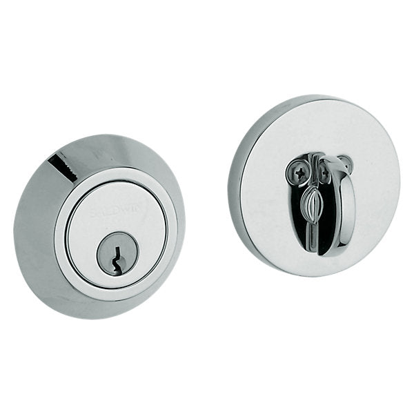 Baldwin Hardware Cerrojo 8241 Contemporary Ajustable — Cromo pulido