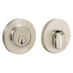 Baldwin Hardware Cerrojo 8244 Contempo 2 Ajustable — Níquel satinado Lifetime