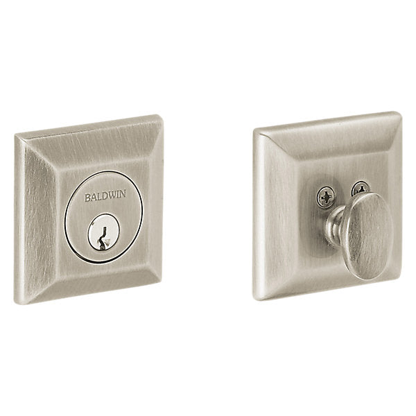 Baldwin Hardware Cerrojo 8254 Cody Ajustable — Níquel satinado Lifetime