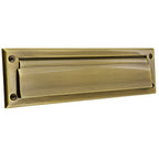 Baldwin Hardware Placa de Buzón 0014 — Acabado 050