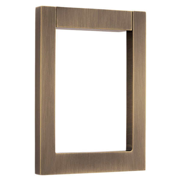 Baldwin Hardware Contemporary Square Aldaba de Puerta 0183 — Acabado 050