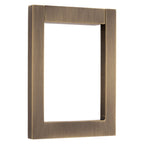 Baldwin Hardware Contemporary Square Aldaba de Puerta 0183 — Acabado 050