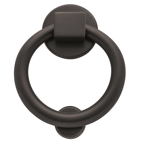 Baldwin Hardware Ring Aldaba de Puerta 0195 — Bronce aceitado