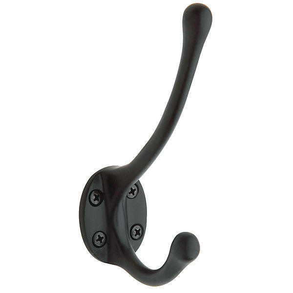 Baldwin Hardware Gancho para Ropa 0742 — Negro satinado