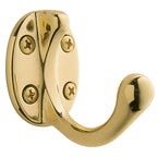 Baldwin Hardware Gancho para Ropa 0782 — Latón sin laca