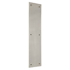 Baldwin Hardware Placa de Empuje 3X12 2121 — Níquel satinado Lifetime