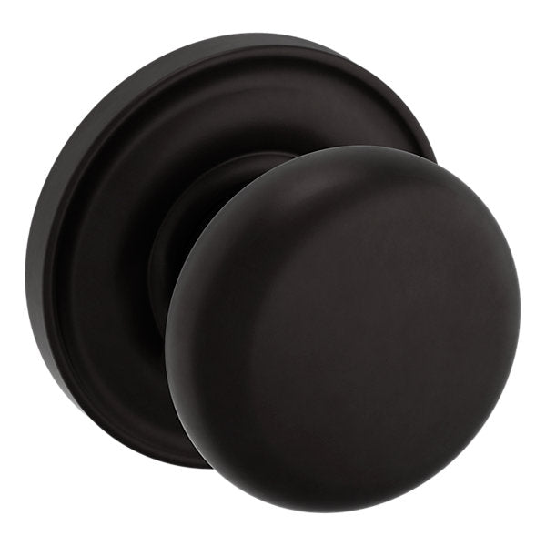 Baldwin Hardware Perilla 5015 Classic con Roseta 5048 — Bronce aceitado — Paso