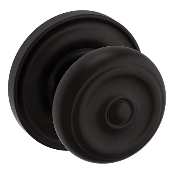 Baldwin Hardware Perilla 5020 Colonial con Roseta 5048 — Bronce aceitado — Dummy completo