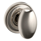 Baldwin Hardware Perilla 5025 con Roseta 5048 — Níquel satinado Lifetime — Paso