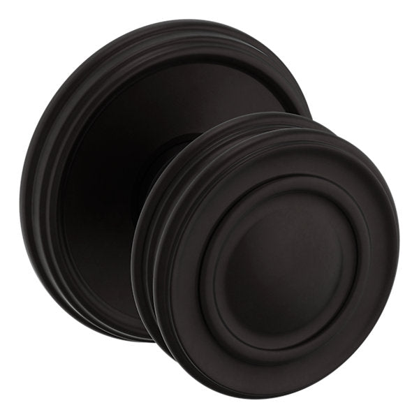 Baldwin Hardware Perilla 5066 con Roseta 5078 — Bronce aceitado — Paso