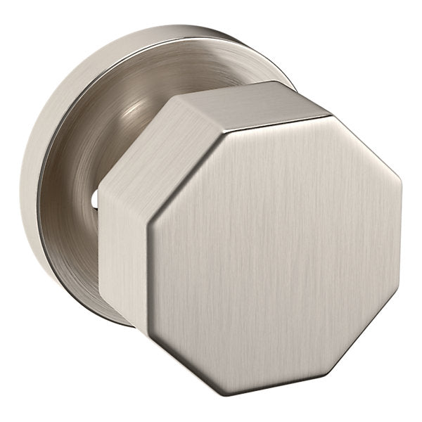 Baldwin Hardware Perilla 5073 con Roseta 5046 — Níquel satinado Lifetime — Privacidad