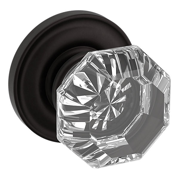 Baldwin Hardware Perilla 5080 Fillmore con Roseta 5048 — Bronce aceitado — Paso