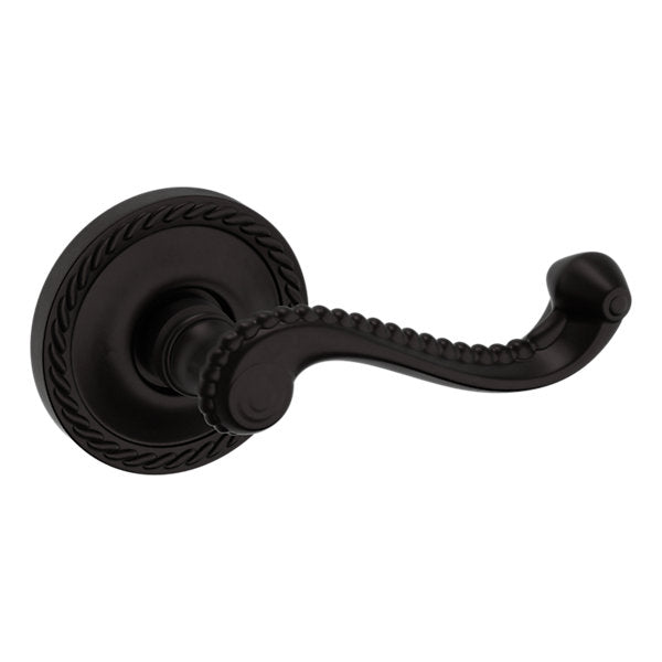 Baldwin Hardware Manija 5104 con Roseta 5004 — Bronce aceitado — Dummy completo