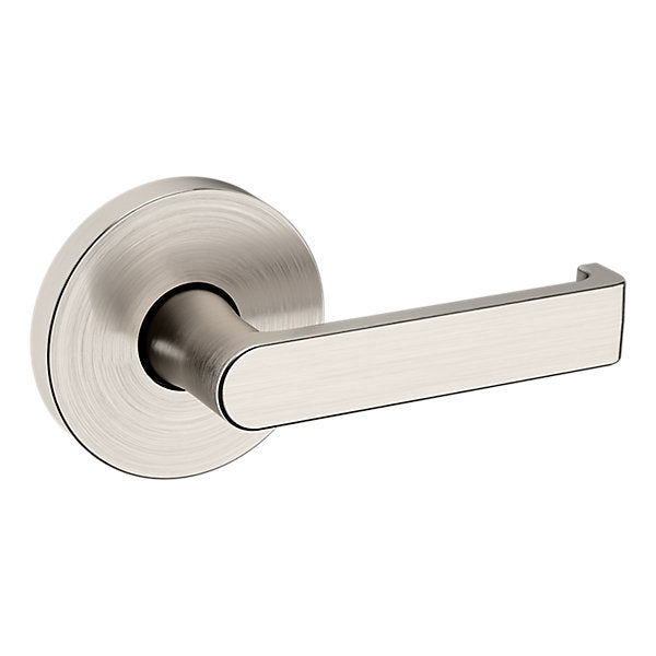 Baldwin Hardware Manija 5105 con Roseta 5046 — Níquel satinado Lifetime — Paso