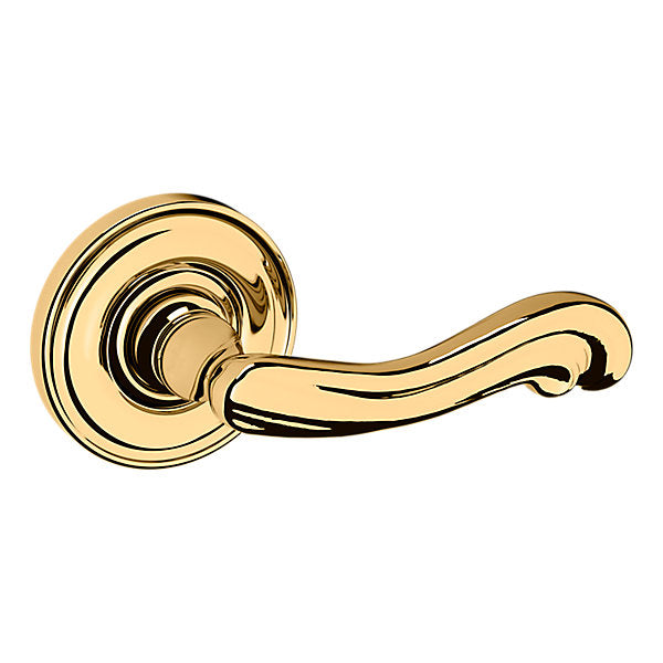 Baldwin Hardware Manija 5108 con Roseta 5048 — Latón sin laca — Dummy completo
