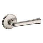 Baldwin Hardware Manija 5112 con Roseta 5075 — Níquel satinado Lifetime — Paso
