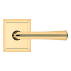 Baldwin Hardware Manija 5141 con Roseta R033 — Latón sin laca — Paso