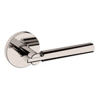 Baldwin Hardware Manija 5161 con Roseta 5046 — Níquel pulido Lifetime — Paso