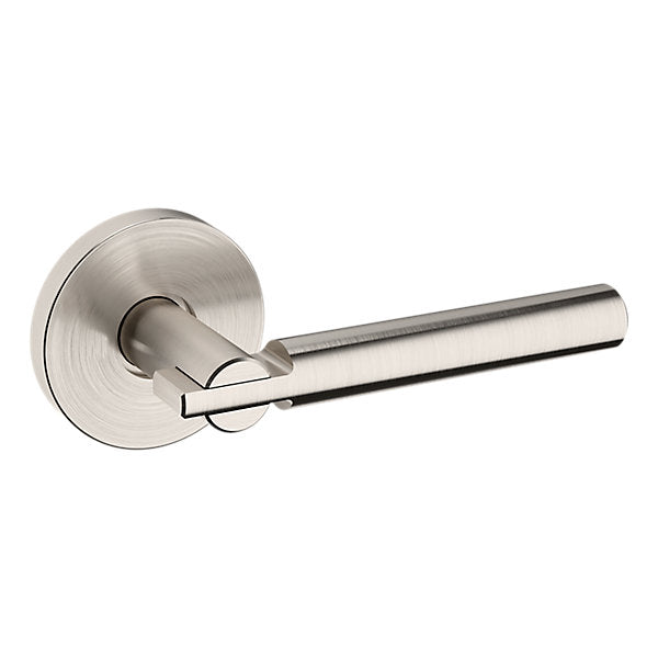 Baldwin Hardware Manija 5161 con Roseta 5046 — Níquel satinado Lifetime — Dummy completo