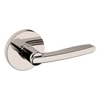 Baldwin Hardware Manija 5164 con Roseta 5046 — Níquel pulido Lifetime — Dummy completo
