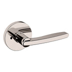 Baldwin Hardware Manija 5164 con Roseta 5046 — Níquel pulido Lifetime — Privacidad