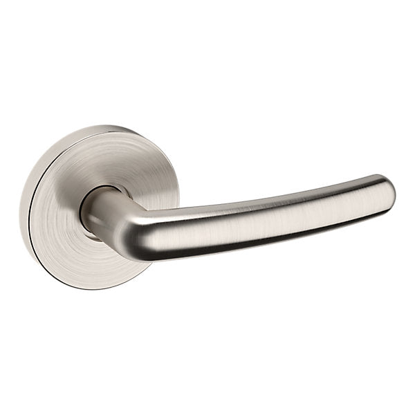 Baldwin Hardware Manija 5165 con Roseta 5046 — Níquel satinado Lifetime — Dummy completo