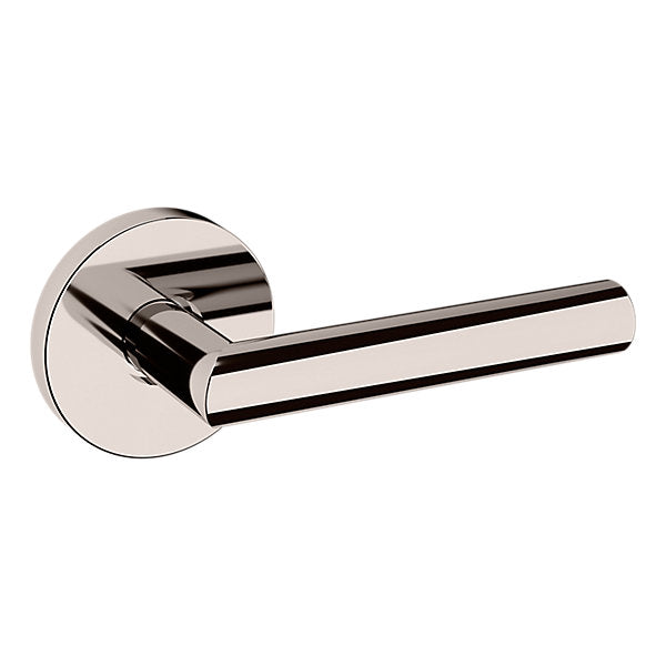 Baldwin Hardware Manija 5173 con Roseta 5046 — Níquel pulido Lifetime — Paso