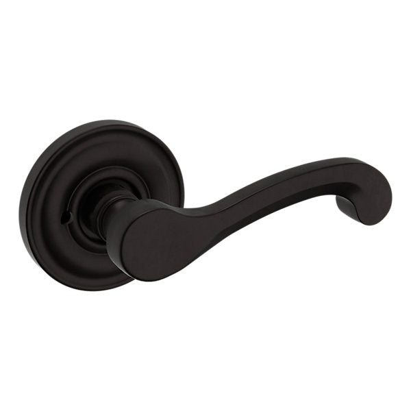 Baldwin Hardware Manija 5445V con Roseta 5048 — Bronce aceitado — Privacidad