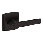 Baldwin Hardware Manija 5485V con Roseta R026 — Bronce aceitado — Privacidad